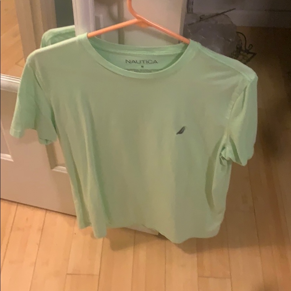 Men’s Nautica T Shirt Mint Green
